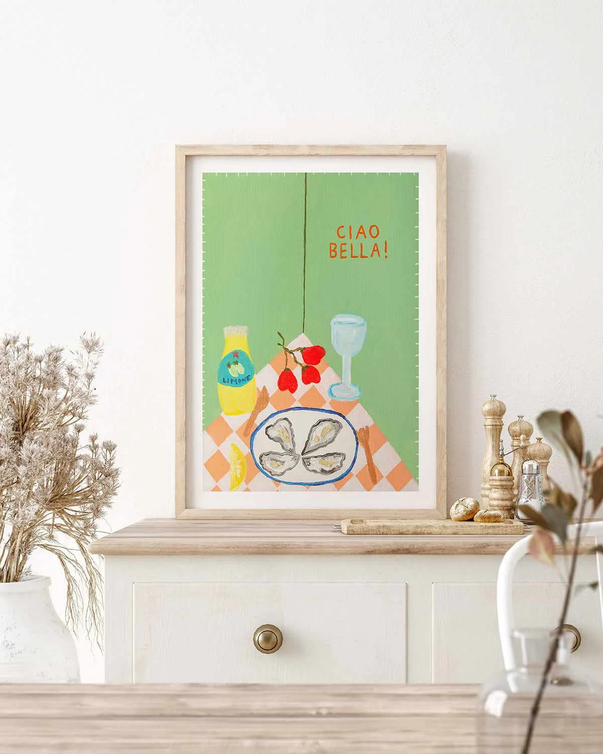 Ciao Bella by Britney Turner Art Print from Olive et Oriel where you can shop wallpaper and artworks online