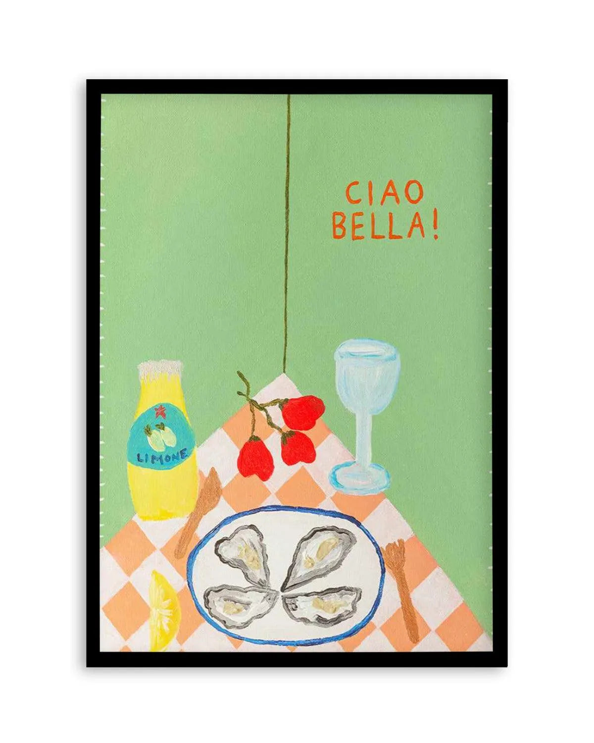Ciao Bella by Britney Turner Art Print from Olive et Oriel where you can shop wallpaper and artworks online