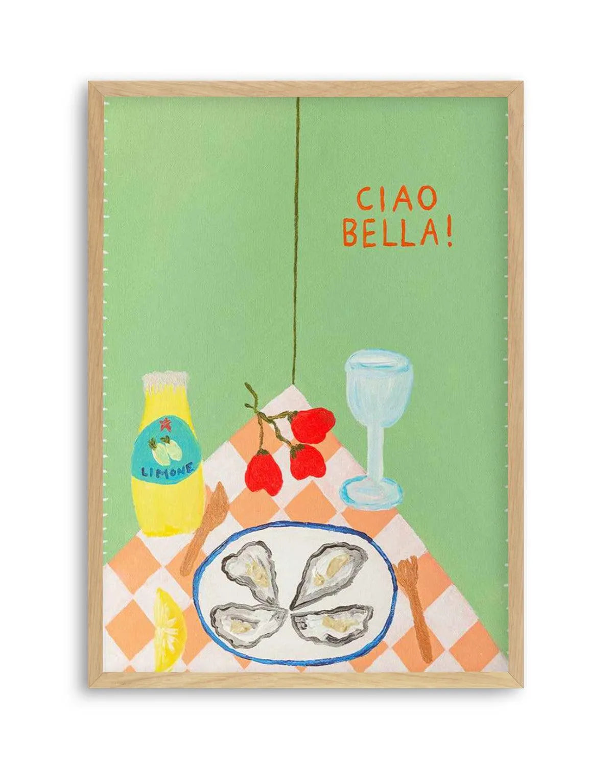 Ciao Bella by Britney Turner Art Print from Olive et Oriel where you can shop wallpaper and artworks online