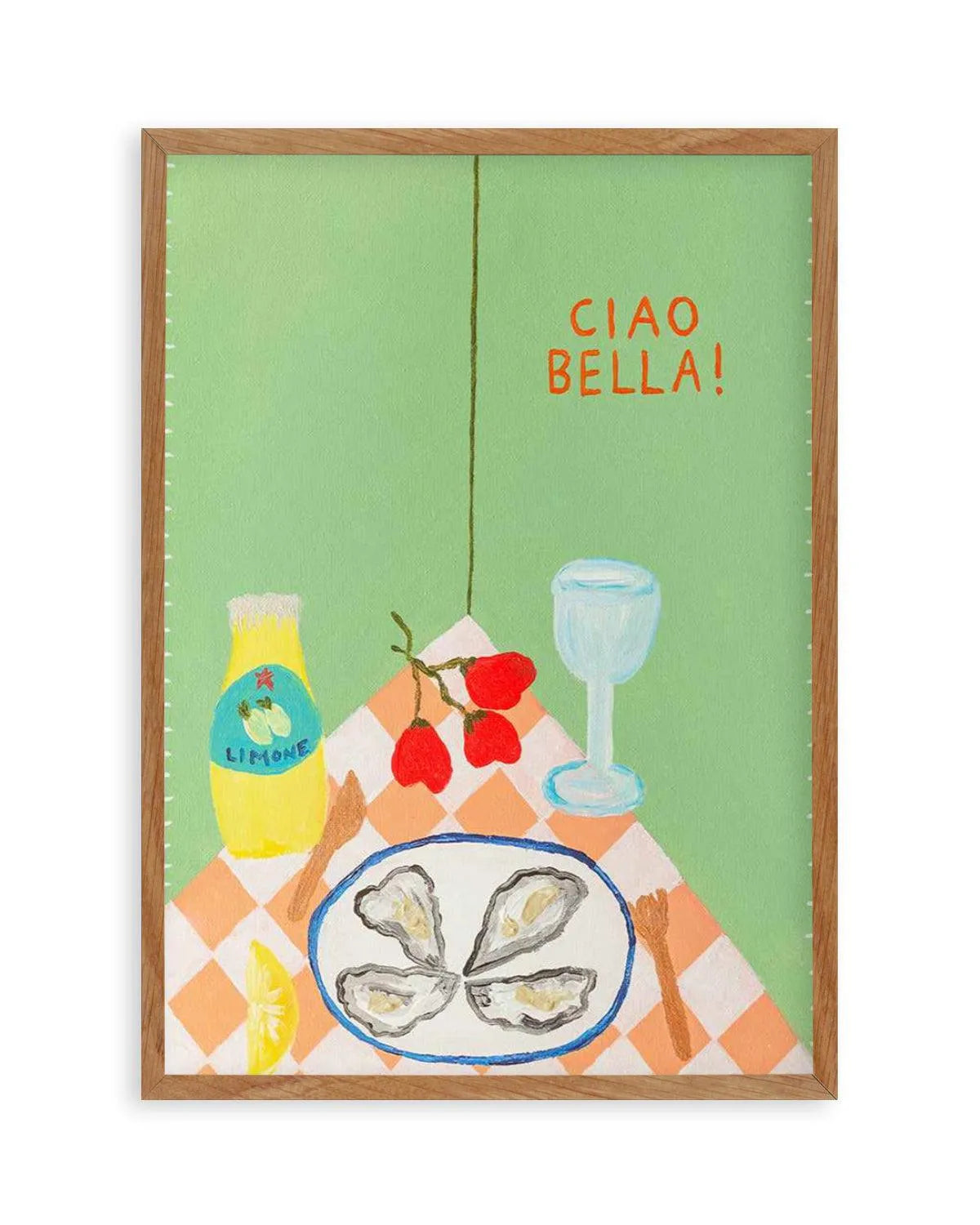 Ciao Bella by Britney Turner Art Print from Olive et Oriel where you can shop wallpaper and artworks online