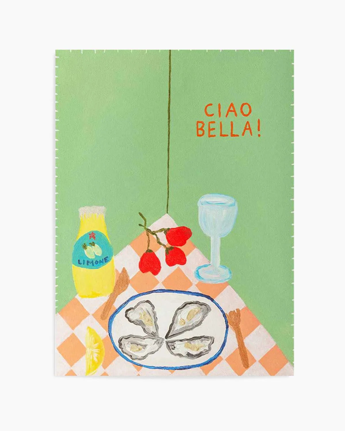 Ciao Bella by Britney Turner Art Print from Olive et Oriel where you can shop wallpaper and artworks online