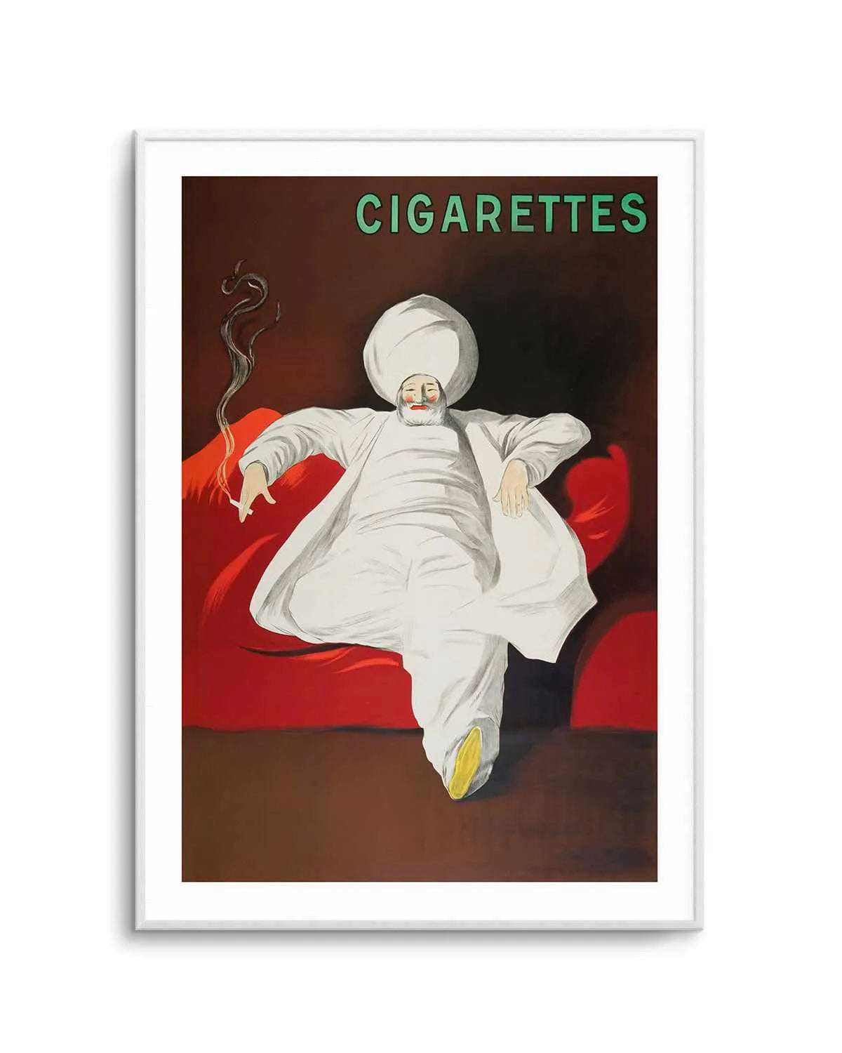 Cigarettes Vintage Poster Art Print from Olive et Oriel where you can shop wallpaper and artworks online