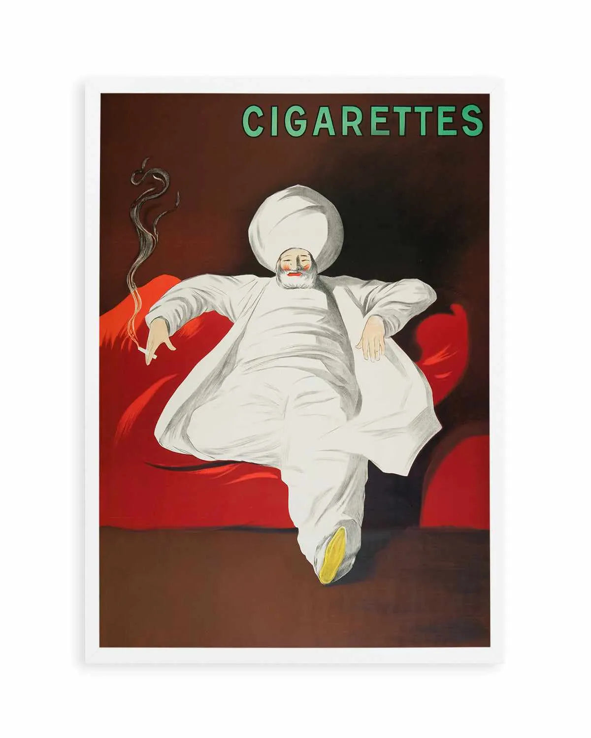 Cigarettes Vintage Poster Art Print from Olive et Oriel where you can shop wallpaper and artworks online