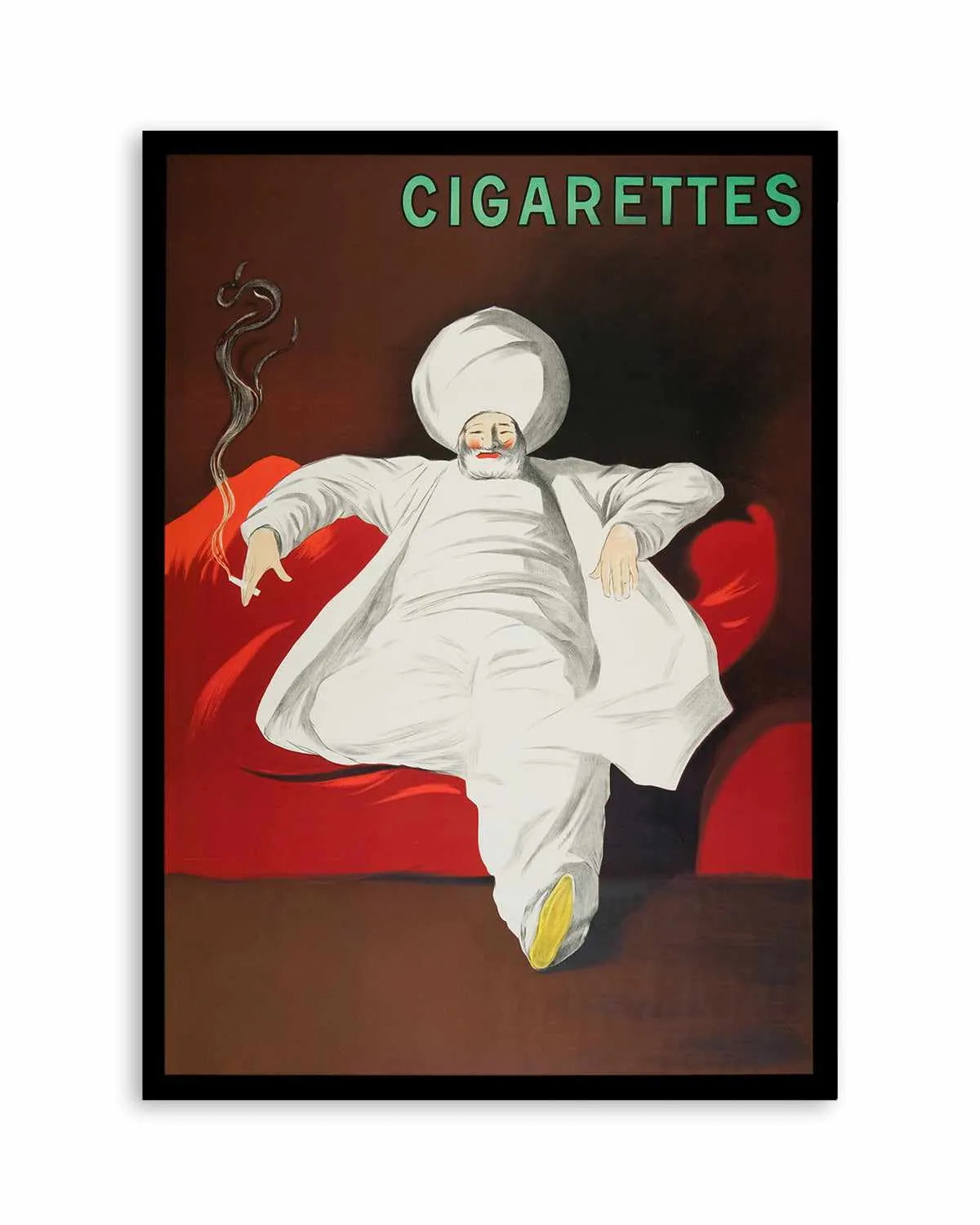 Cigarettes Vintage Poster Art Print from Olive et Oriel where you can shop wallpaper and artworks online