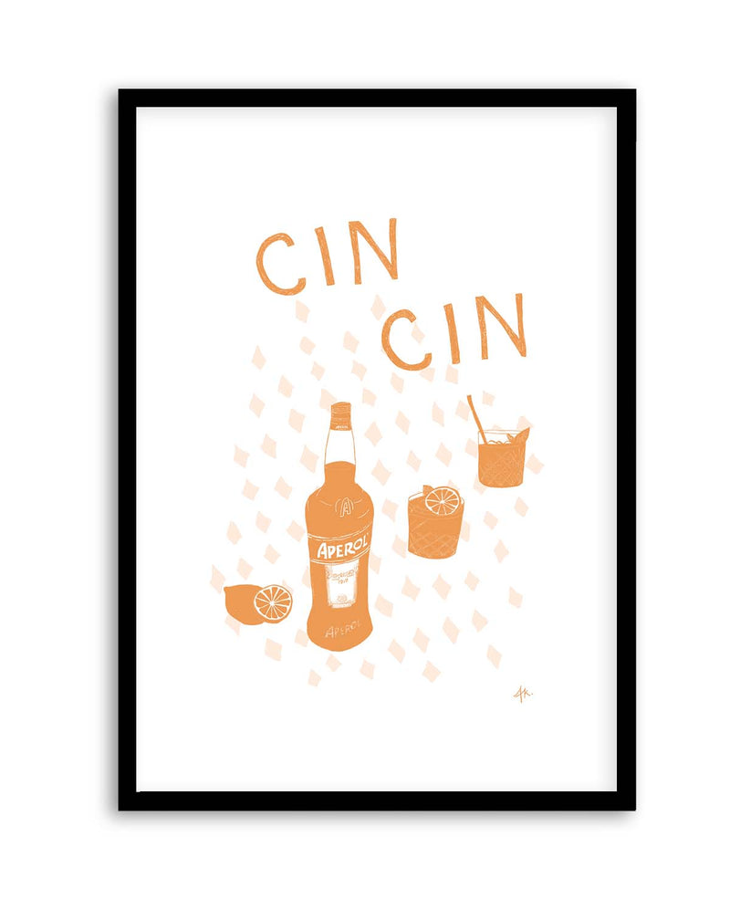 Cin Cin Tan Pink by Anne Korako | Art Print