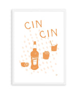 Cin Cin Tan Pink by Anne Korako | Art Print