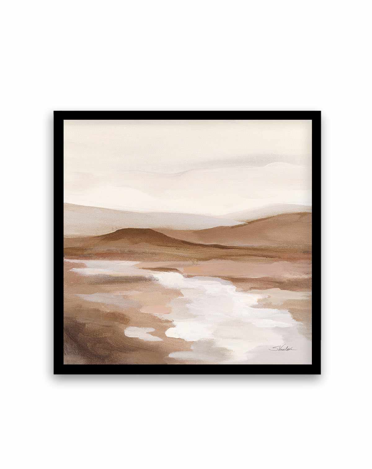 Cinnamon Riverbank II Light | Art Print