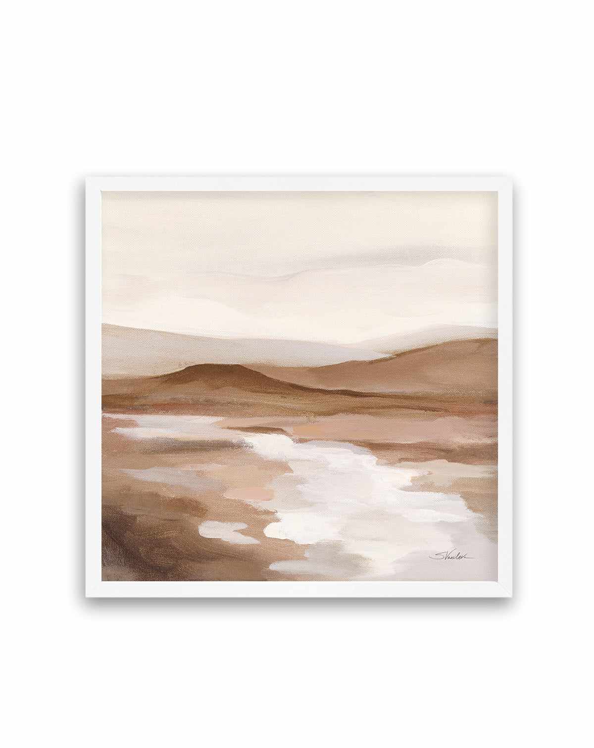 Cinnamon Riverbank II Light | Art Print