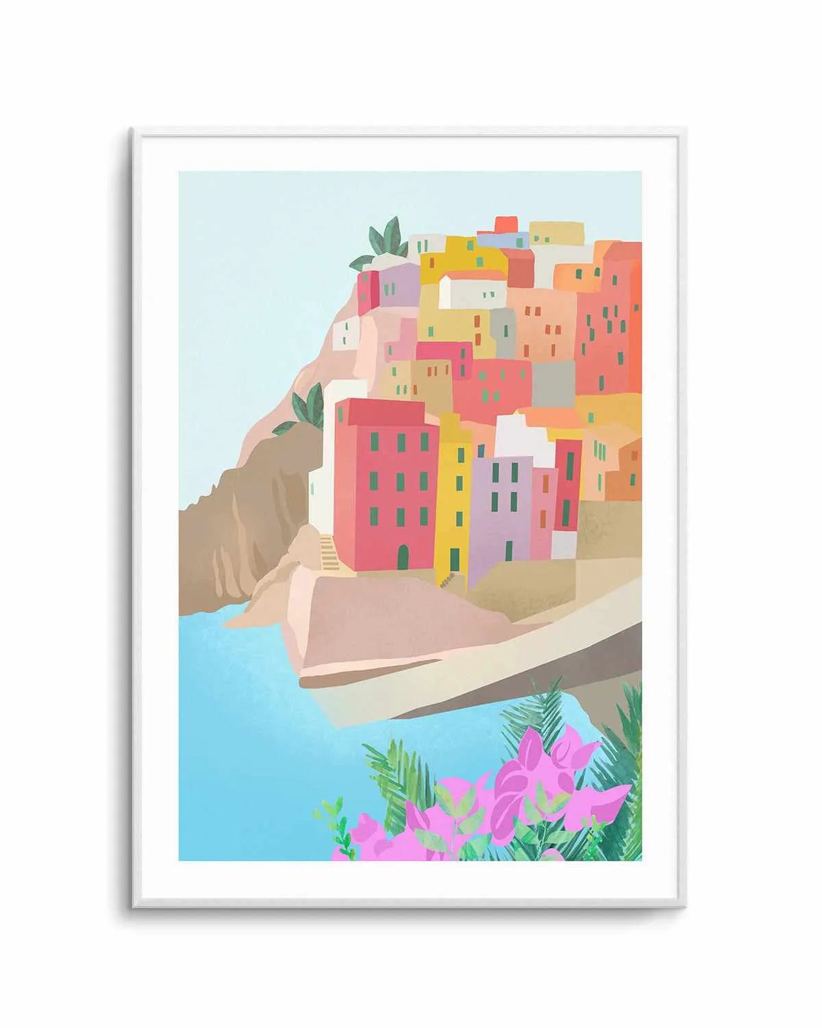 Cinque Terre, Italy I by Petra Lizde Art Print from Olive et Oriel where you can shop wallpaper and artworks online