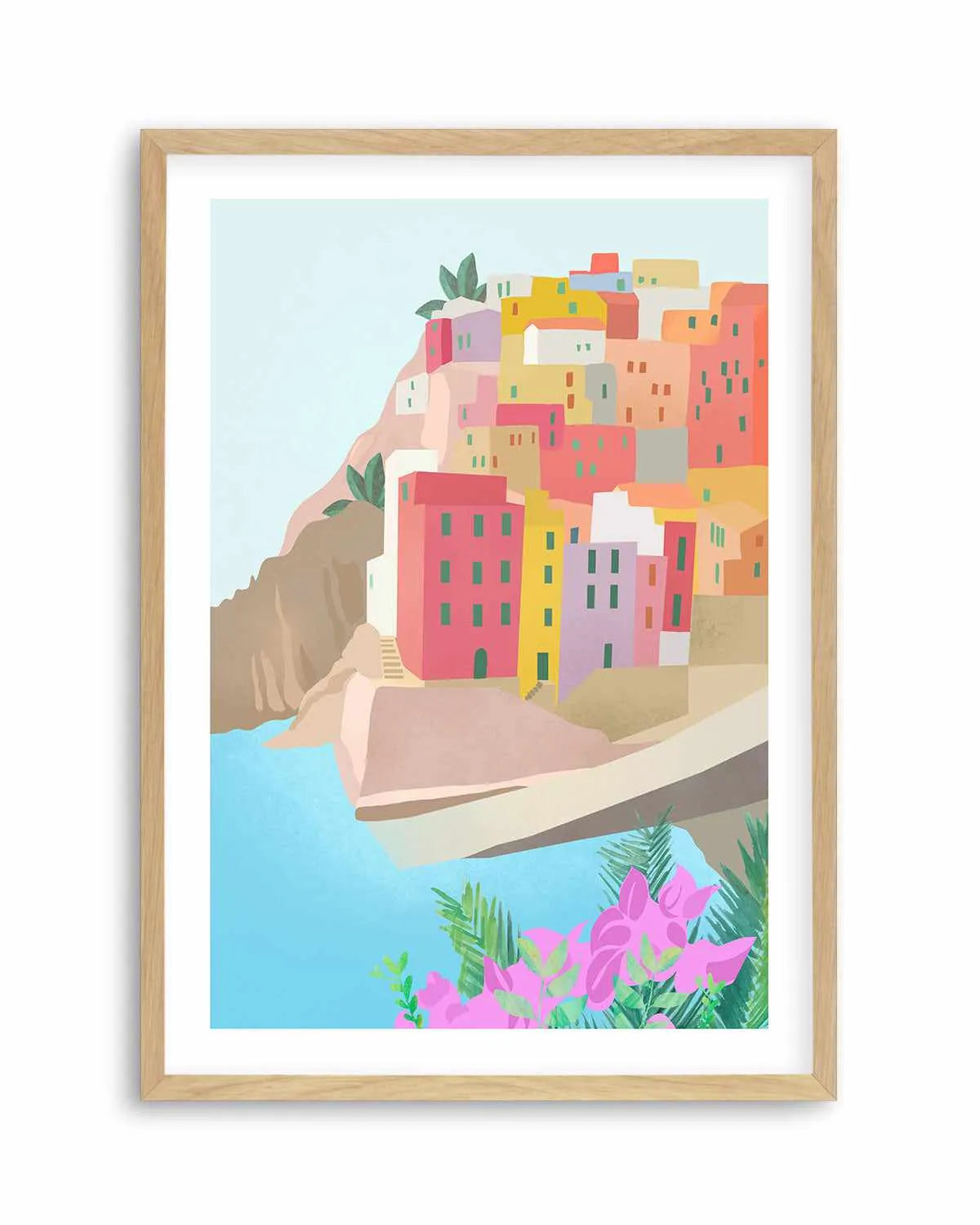 Cinque Terre, Italy I by Petra Lizde Art Print from Olive et Oriel where you can shop wallpaper and artworks online