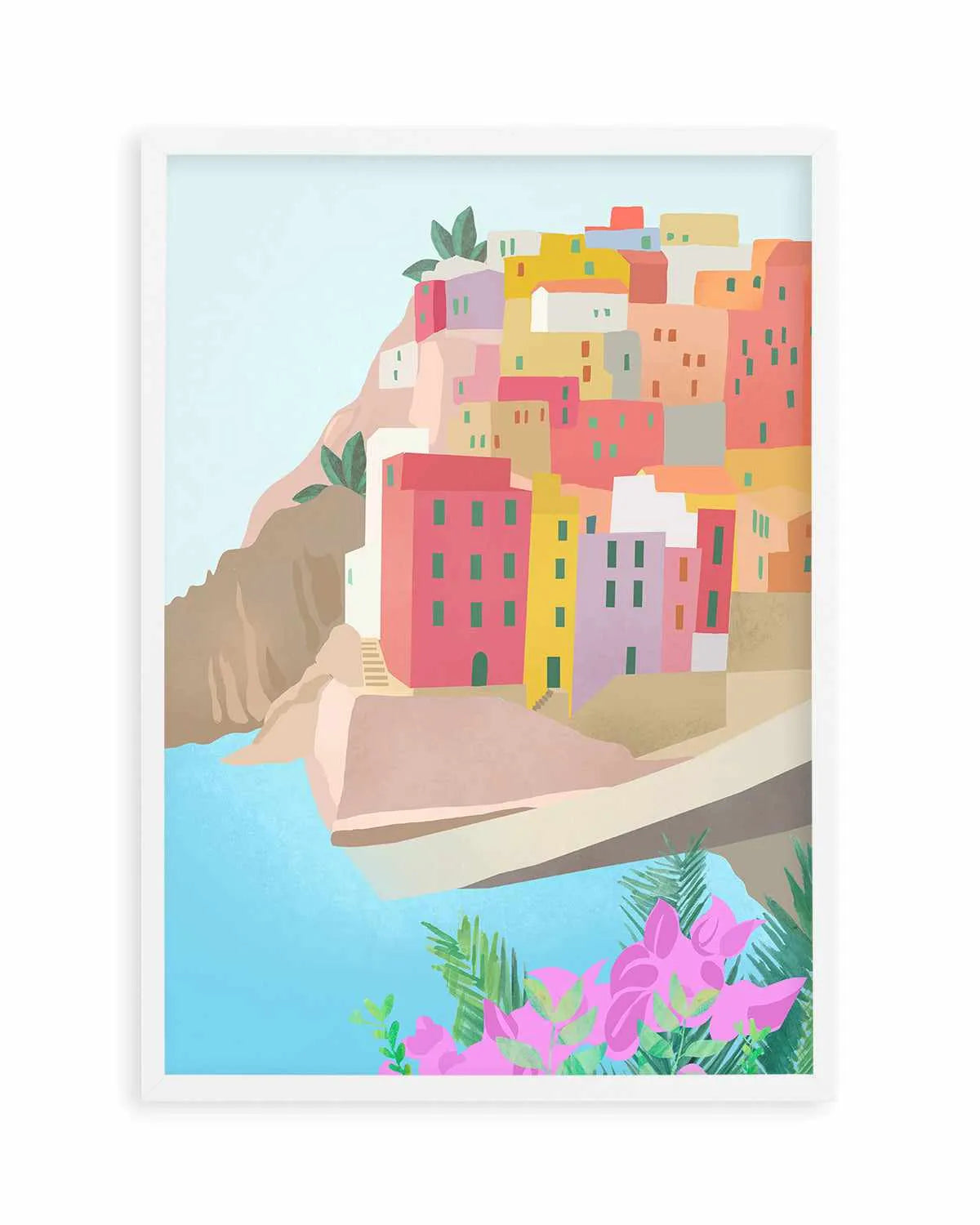Cinque Terre, Italy I by Petra Lizde Art Print from Olive et Oriel where you can shop wallpaper and artworks online