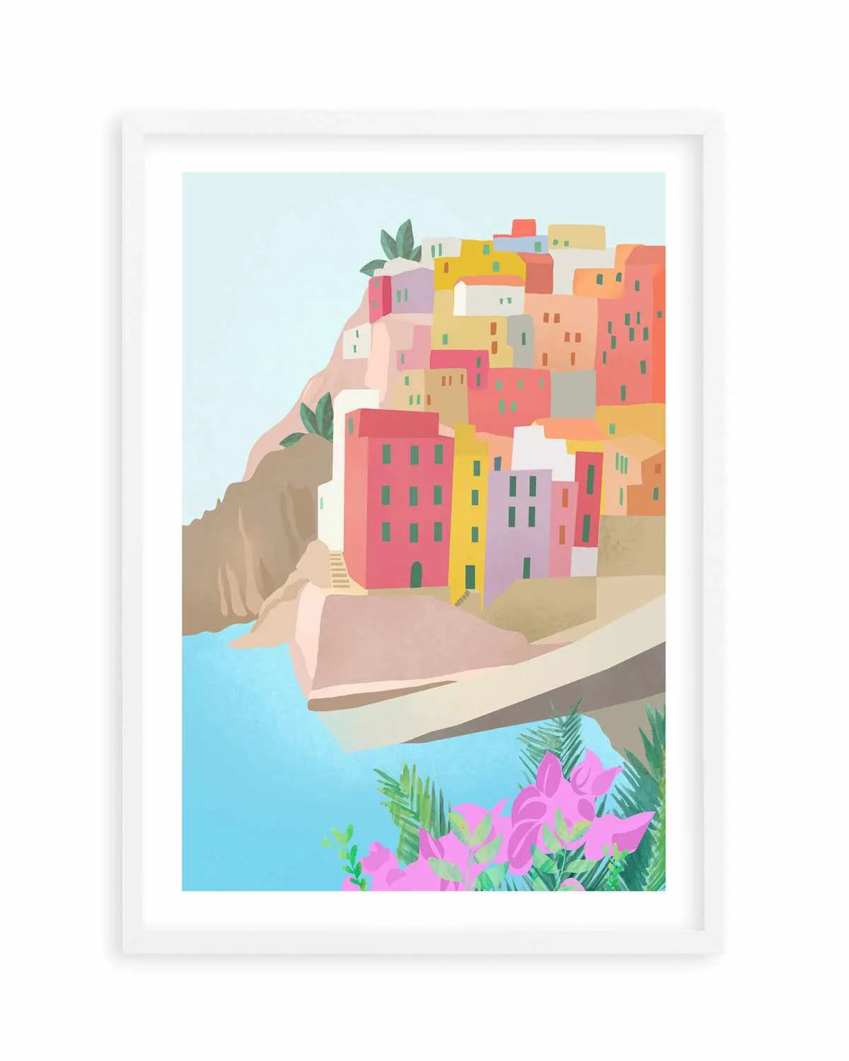 Cinque Terre, Italy I by Petra Lizde Art Print from Olive et Oriel where you can shop wallpaper and artworks online