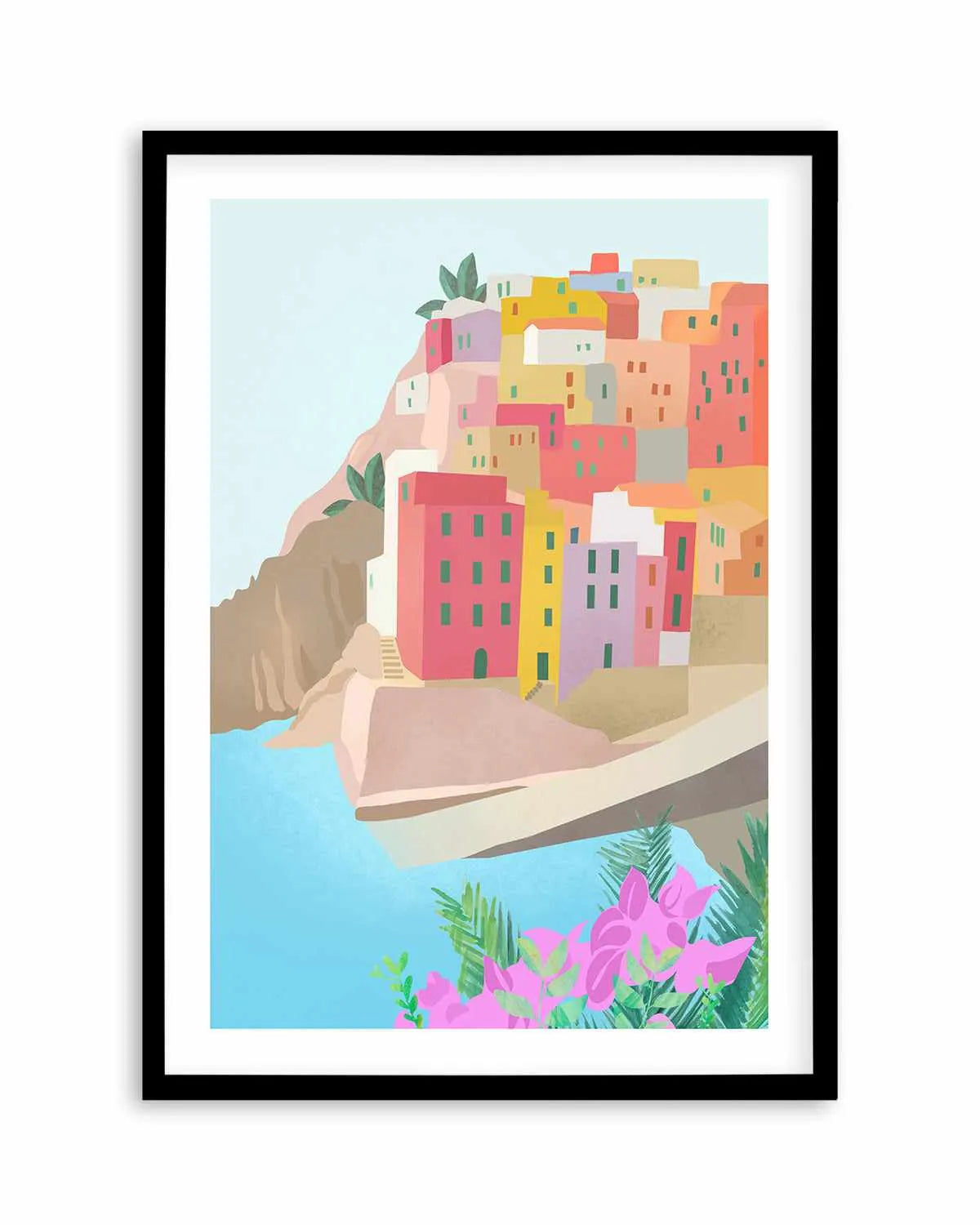 Cinque Terre, Italy I by Petra Lizde Art Print from Olive et Oriel where you can shop wallpaper and artworks online