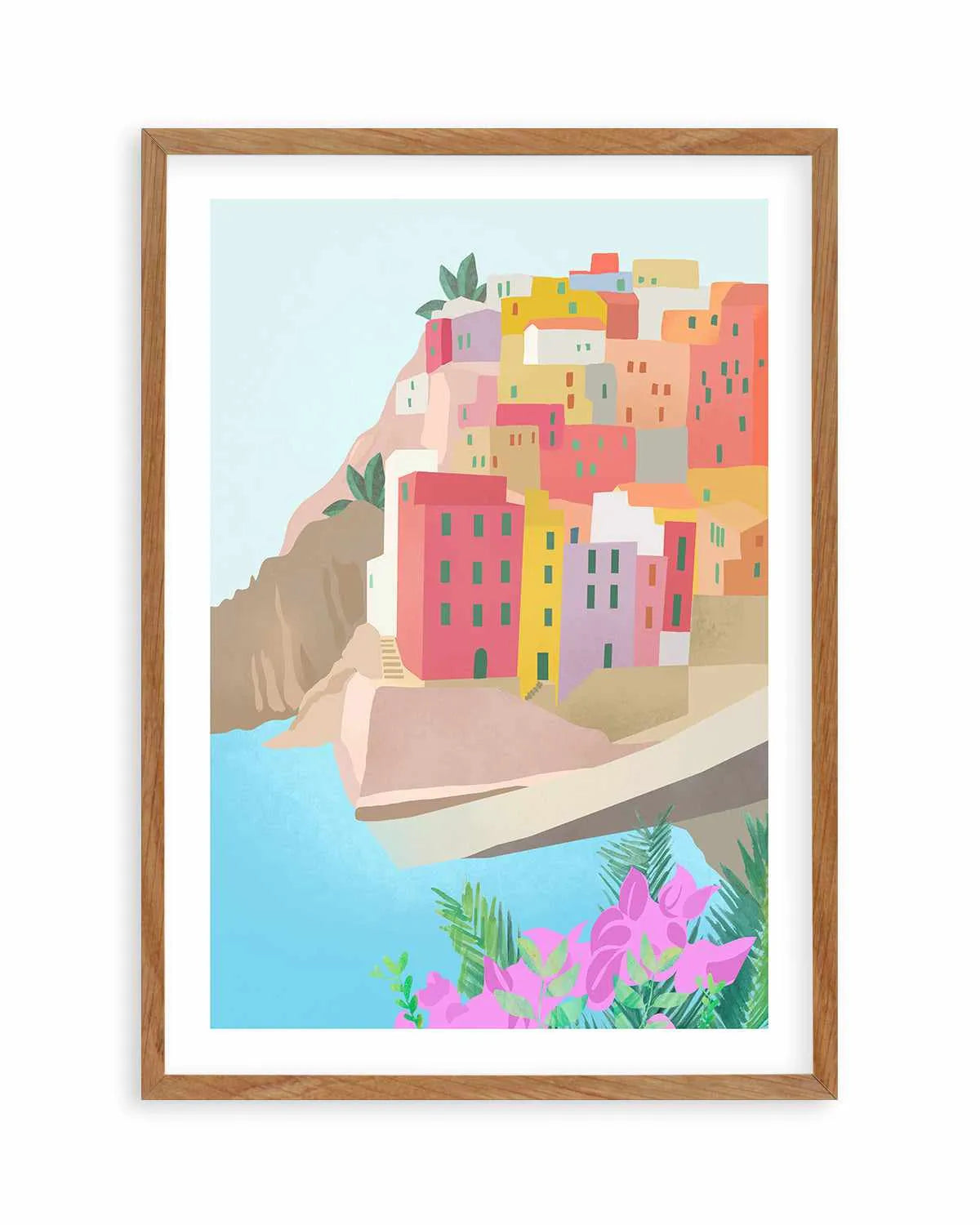 Cinque Terre, Italy I by Petra Lizde Art Print from Olive et Oriel where you can shop wallpaper and artworks online