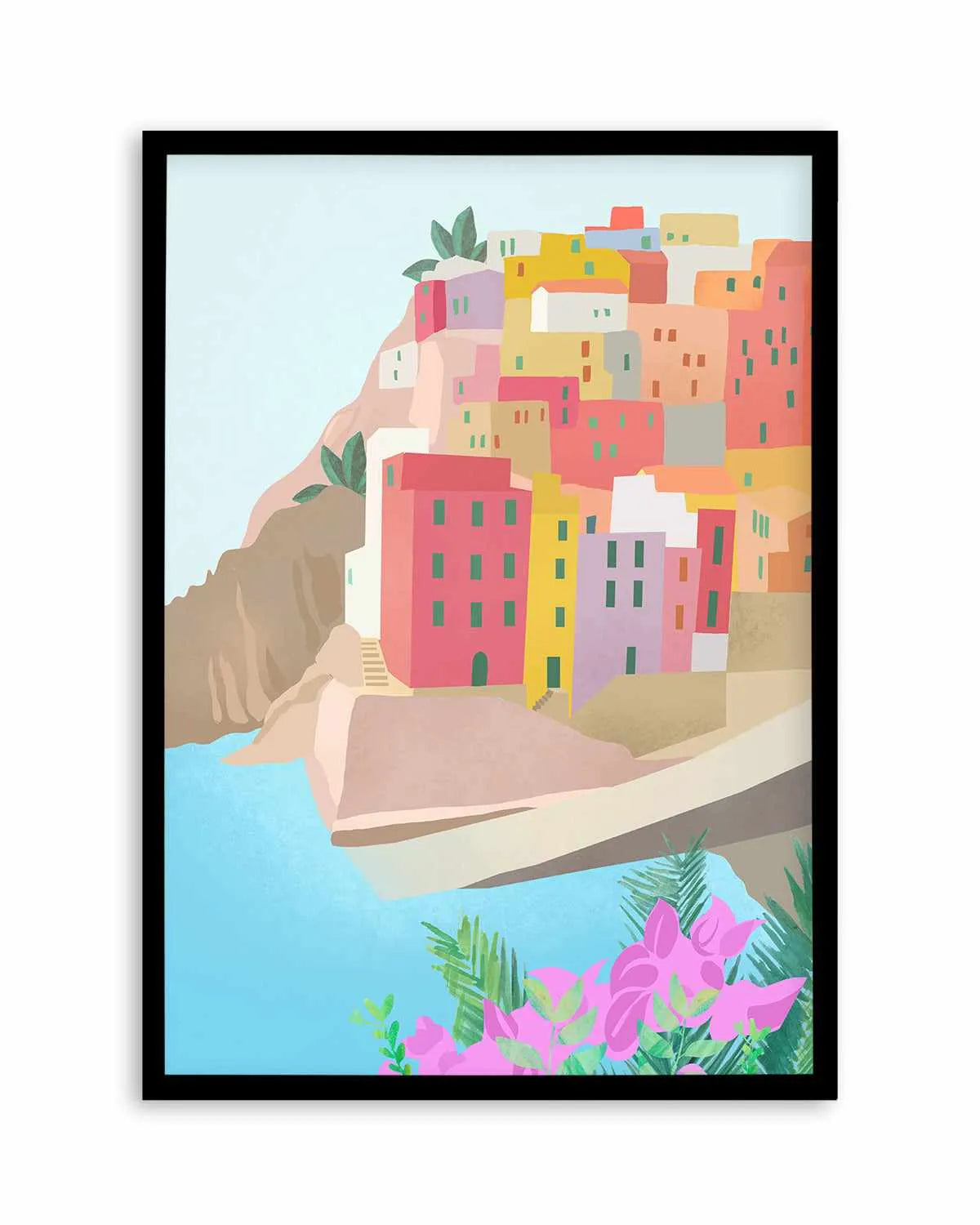 Cinque Terre, Italy I by Petra Lizde Art Print from Olive et Oriel where you can shop wallpaper and artworks online