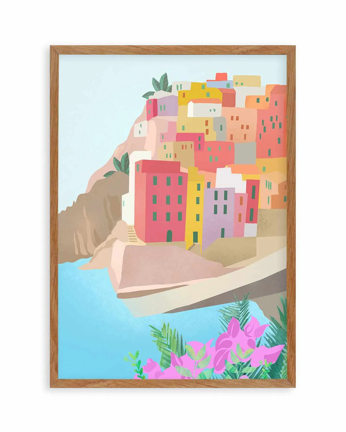 Cinque Terre, Italy I by Petra Lizde Art Print from Olive et Oriel where you can shop wallpaper and artworks online