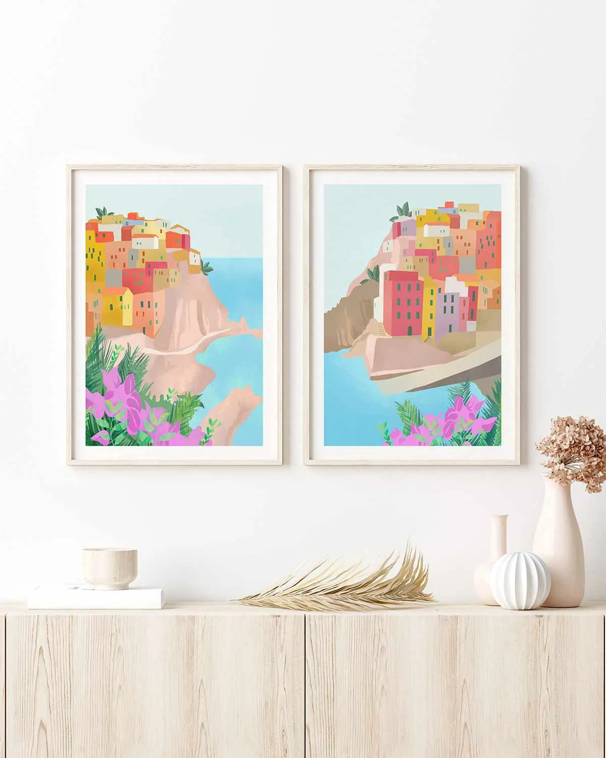 Cinque Terre, Italy I by Petra Lizde Art Print from Olive et Oriel where you can shop wallpaper and artworks online