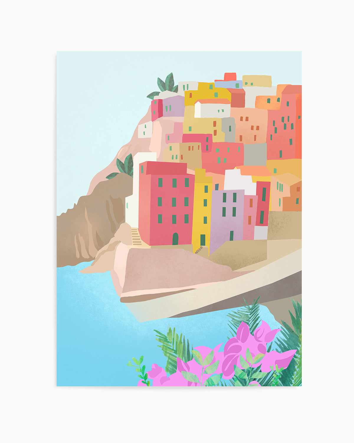 Cinque Terre, Italy I by Petra Lizde Art Print