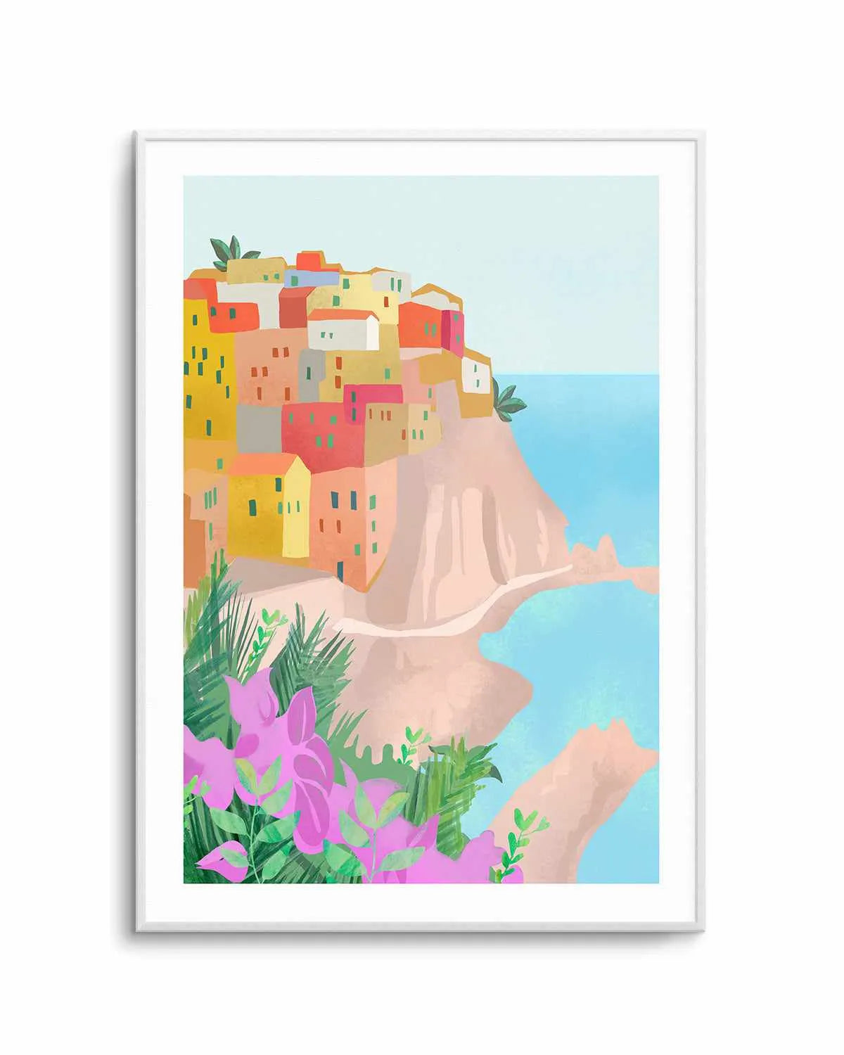 Cinque Terre, Italy II by Petra Lizde Art Print from Olive et Oriel where you can shop wallpaper and artworks online