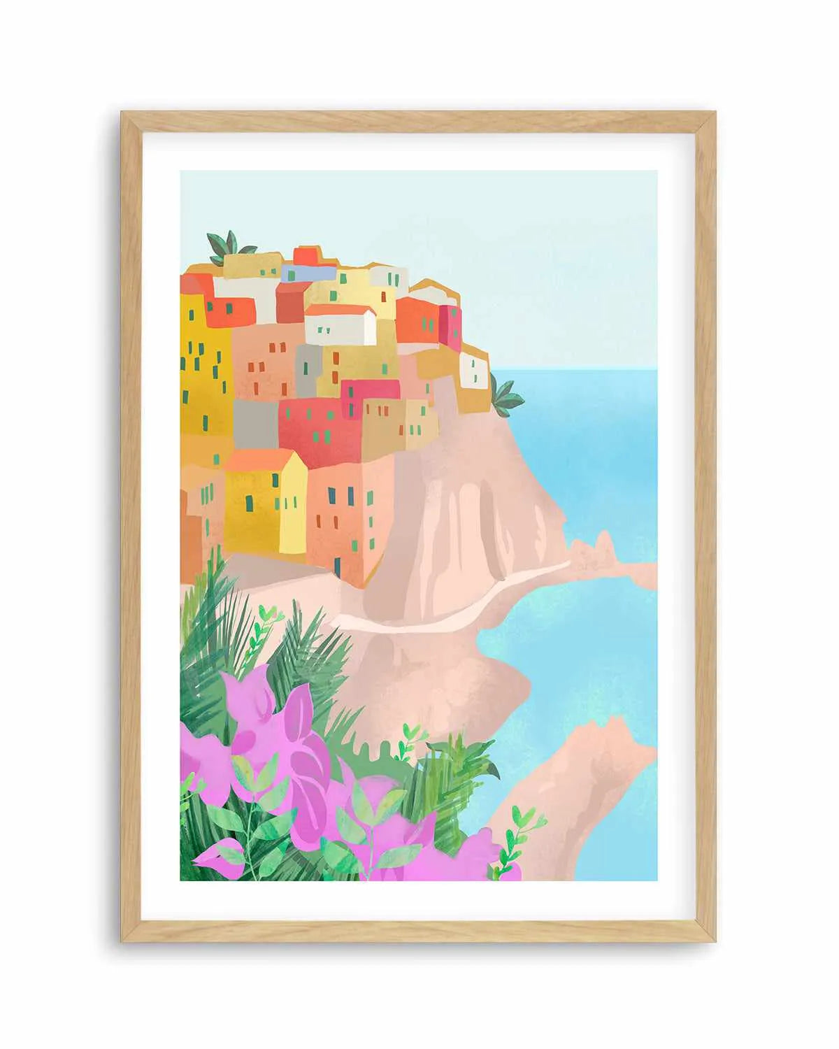 Cinque Terre, Italy II by Petra Lizde Art Print from Olive et Oriel where you can shop wallpaper and artworks online