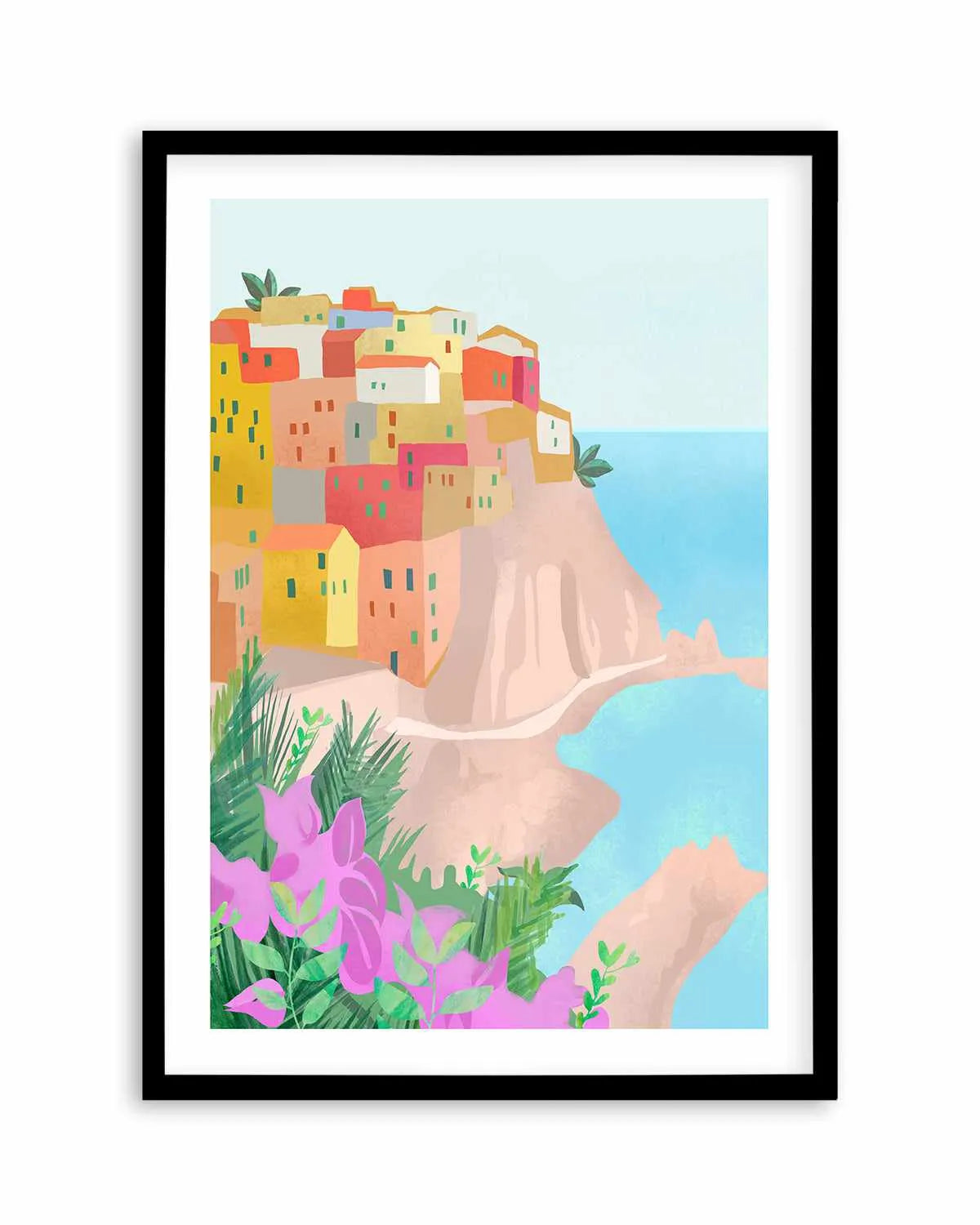 Cinque Terre, Italy II by Petra Lizde Art Print from Olive et Oriel where you can shop wallpaper and artworks online
