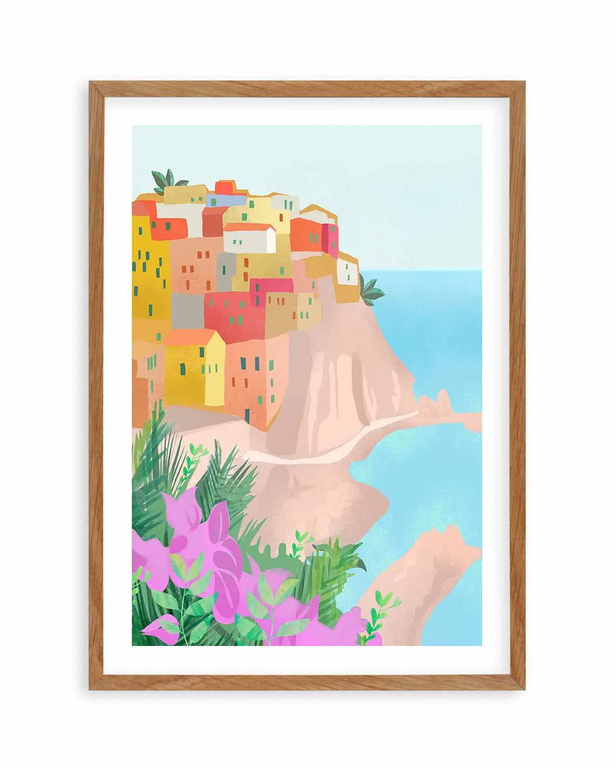 Cinque Terre, Italy II by Petra Lizde Art Print from Olive et Oriel where you can shop wallpaper and artworks online