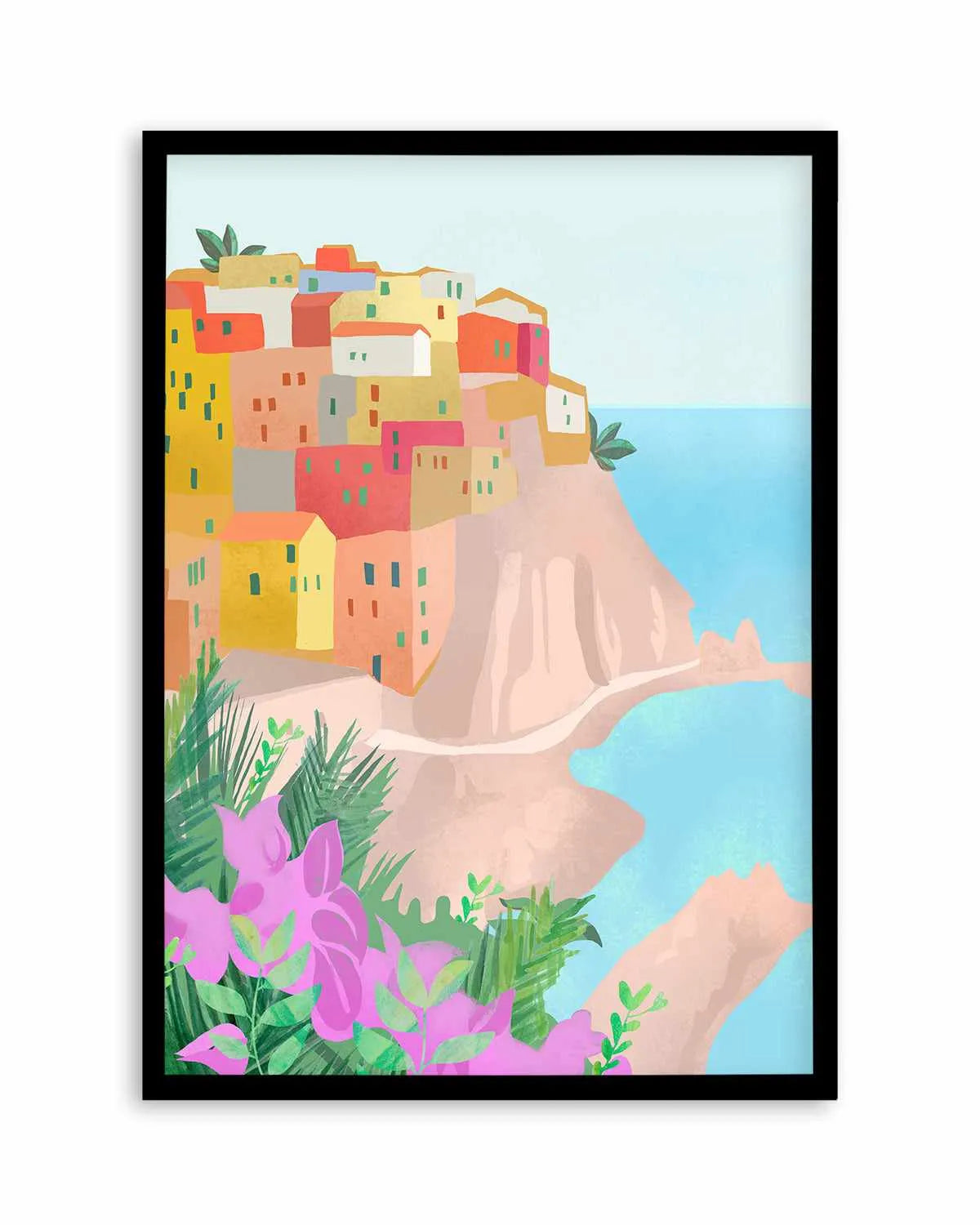Cinque Terre, Italy II by Petra Lizde Art Print from Olive et Oriel where you can shop wallpaper and artworks online