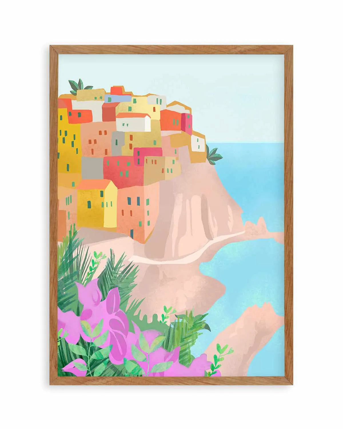 Cinque Terre, Italy II by Petra Lizde Art Print from Olive et Oriel where you can shop wallpaper and artworks online