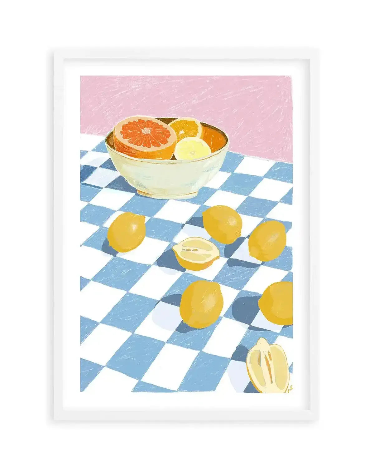 Ciotola Di Limone by Jenny Liz Rome Art Print-PRINT-Olive et Oriel-Jenny Liz Rome-A5 | 5.8" x 8.3" | 14.8 x 21cm-White-With White Border-Buy-Australian-Art-Prints-Online-with-Olive-et-Oriel-Your-Artwork-Specialists-Austrailia-Decorate-With-Coastal-Photo-Wall-Art-Prints-From-Our-Beach-House-Artwork-Collection-Fine-Poster-and-Framed-Artwork