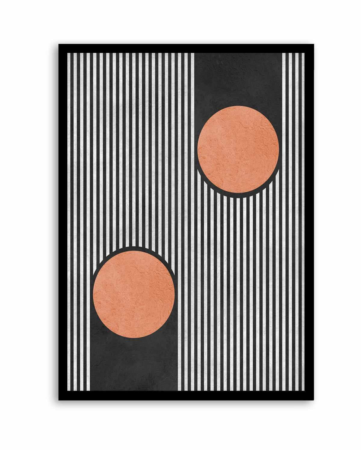 Circles On Black Background 2 by Vitor Costa | Art Print from Olive et Oriel where you can shop wallpaper and artworks online