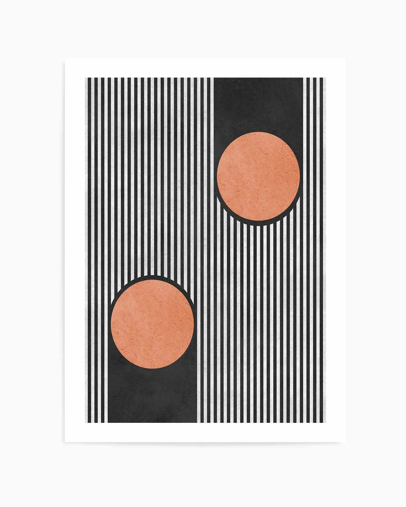 Circles On Black Background 2 by Vitor Costa | Art Print from Olive et Oriel where you can shop wallpaper and artworks online