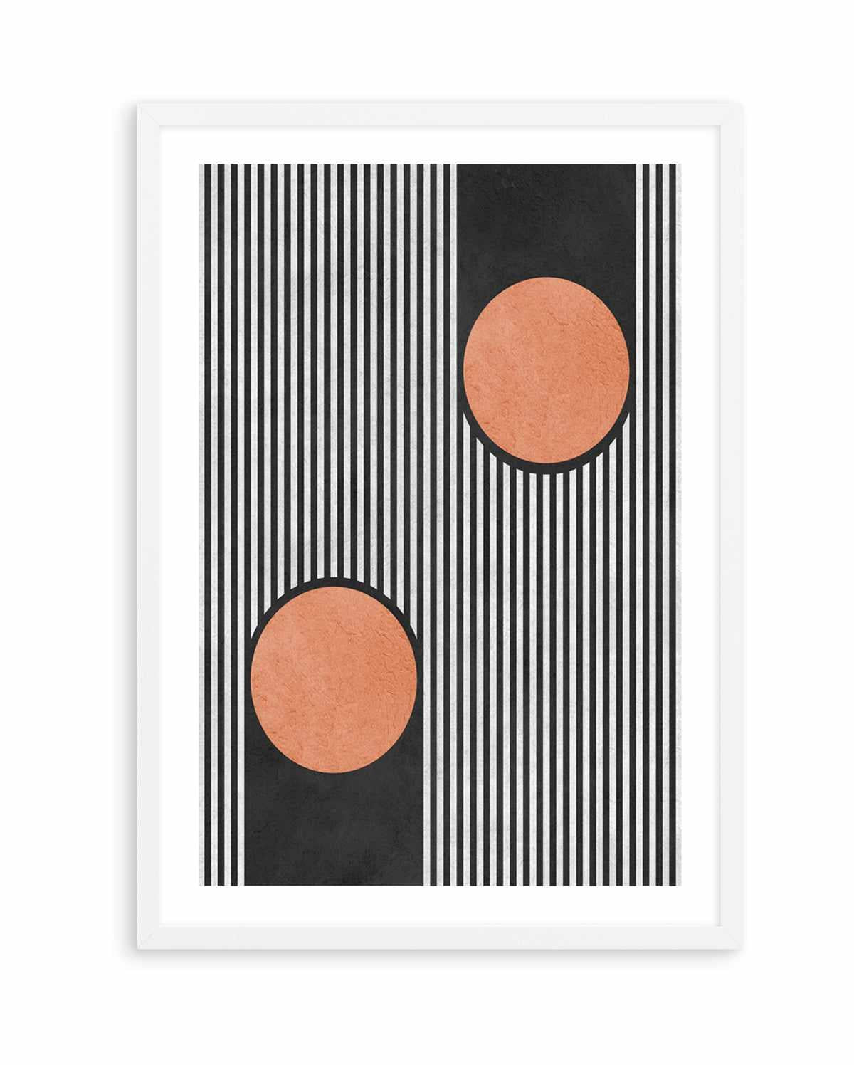 Circles On Black Background 2 by Vitor Costa | Art Print from Olive et Oriel where you can shop wallpaper and artworks online