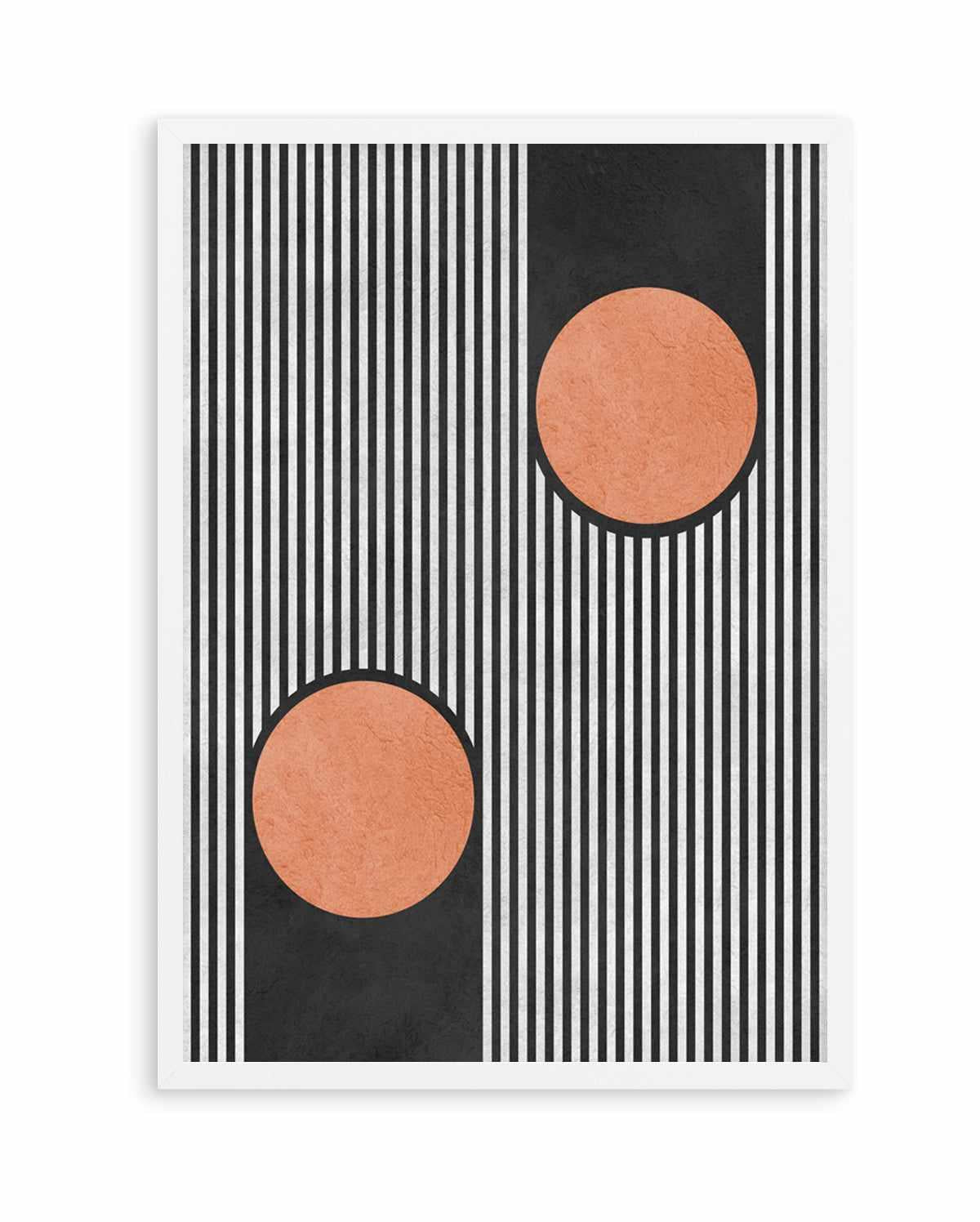 Circles On Black Background 2 by Vitor Costa | Art Print from Olive et Oriel where you can shop wallpaper and artworks online