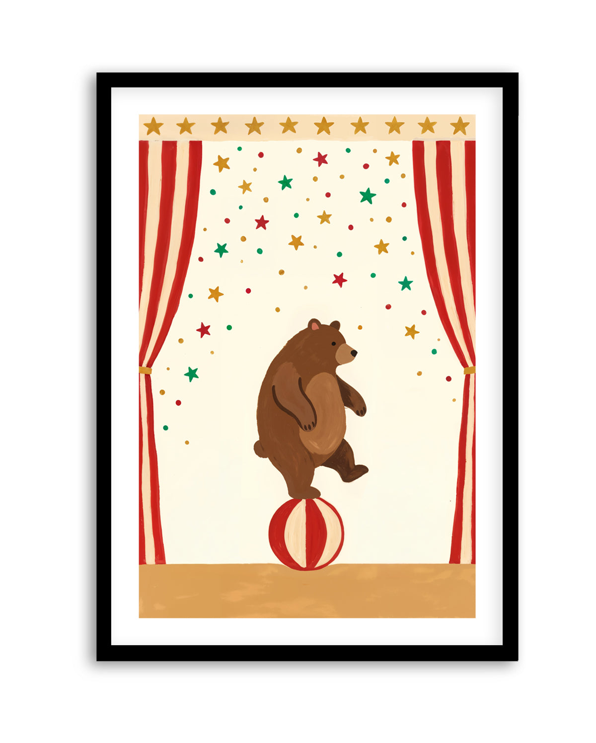Circus Bear | Art Print