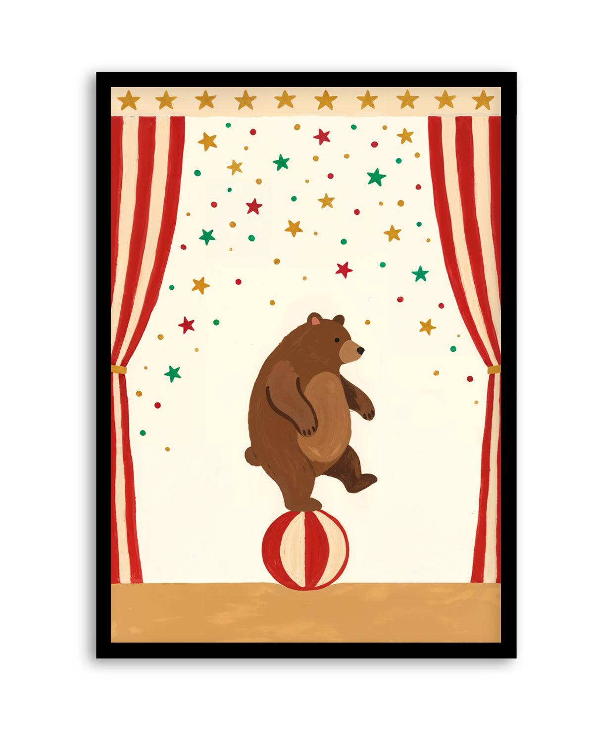 Circus Bear | Art Print