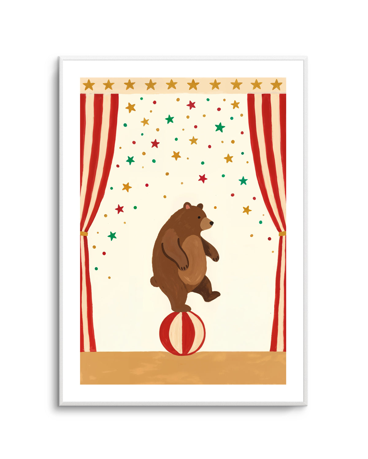 Circus Bear | Art Print