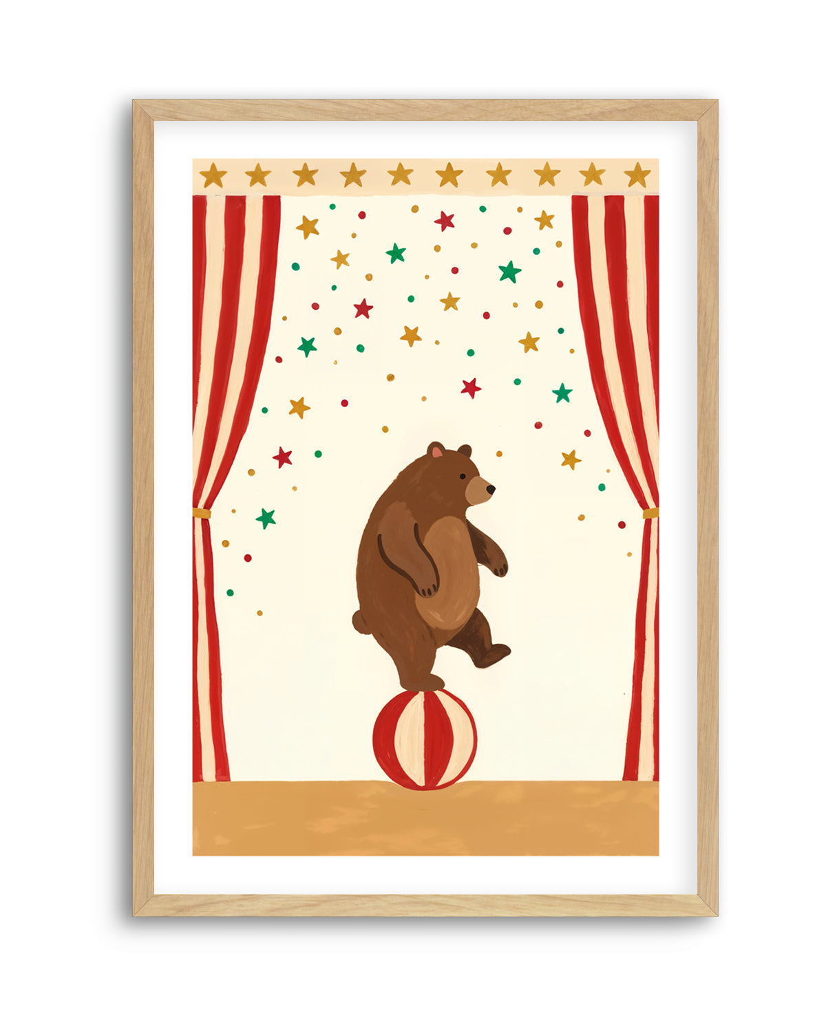Circus Bear | Art Print