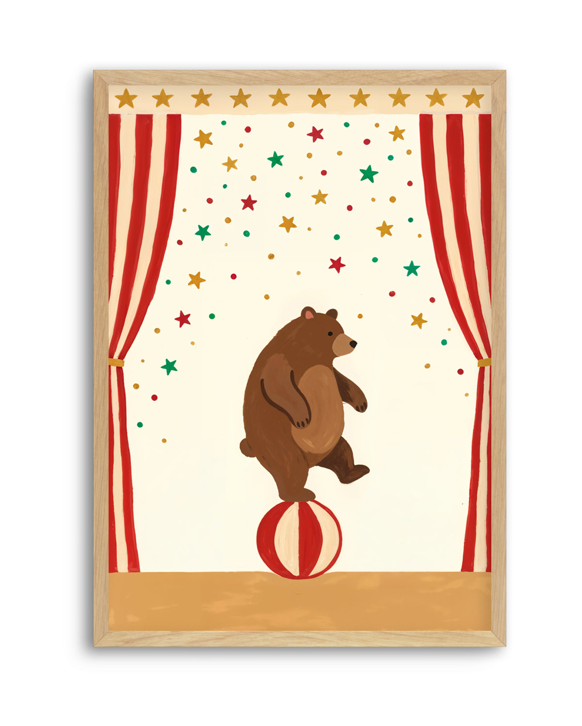 Circus Bear | Art Print