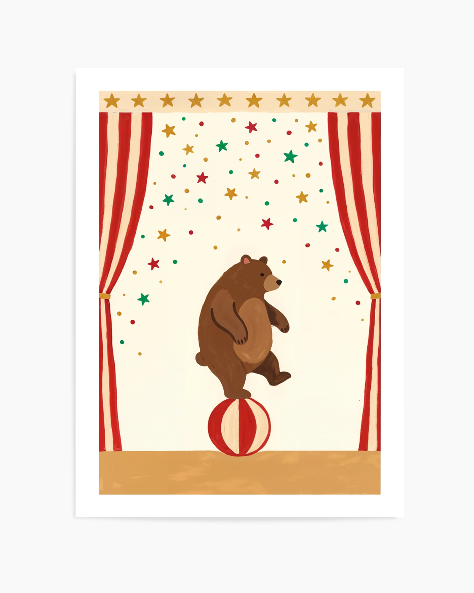 Circus Bear | Art Print