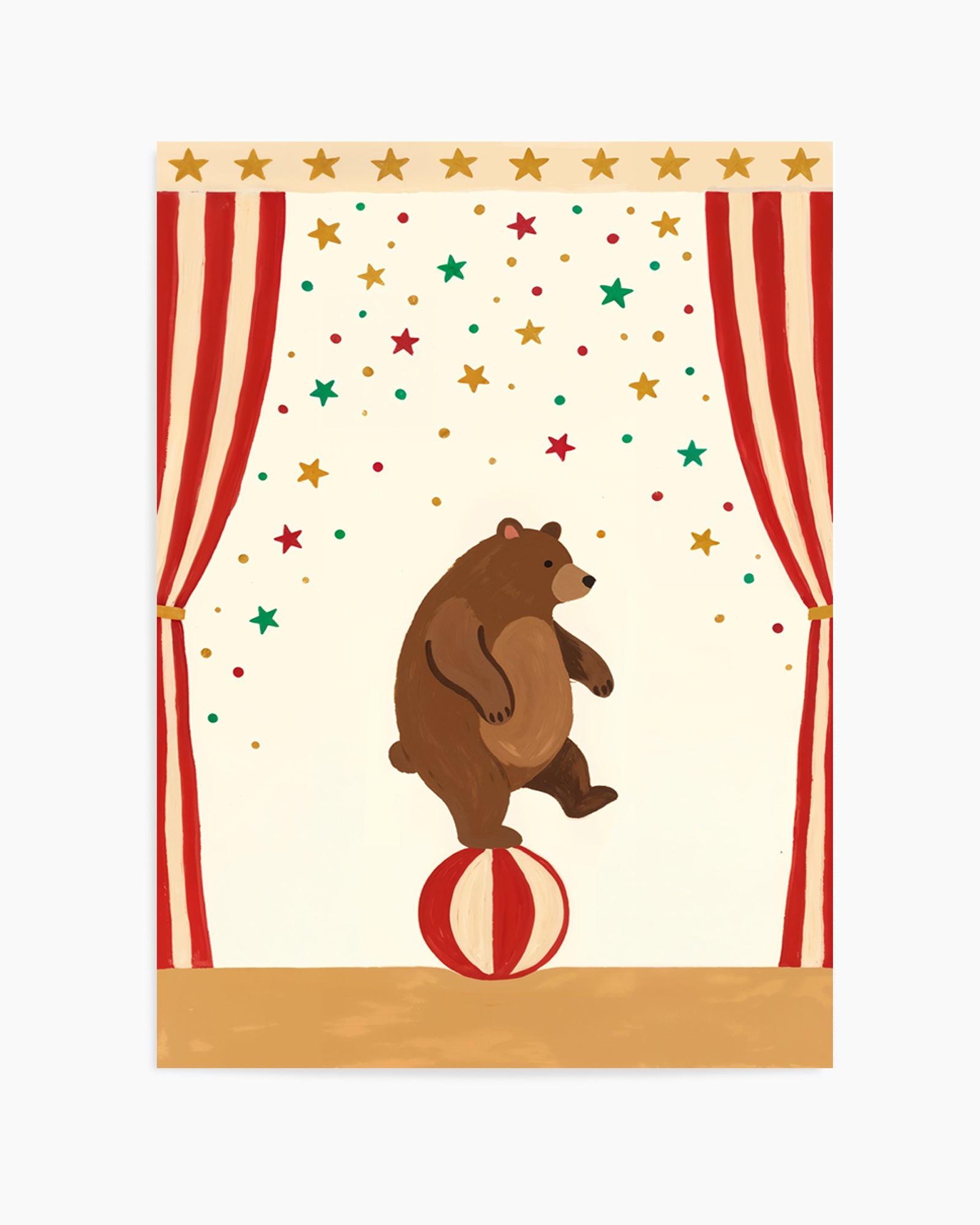 Circus Bear | Art Print