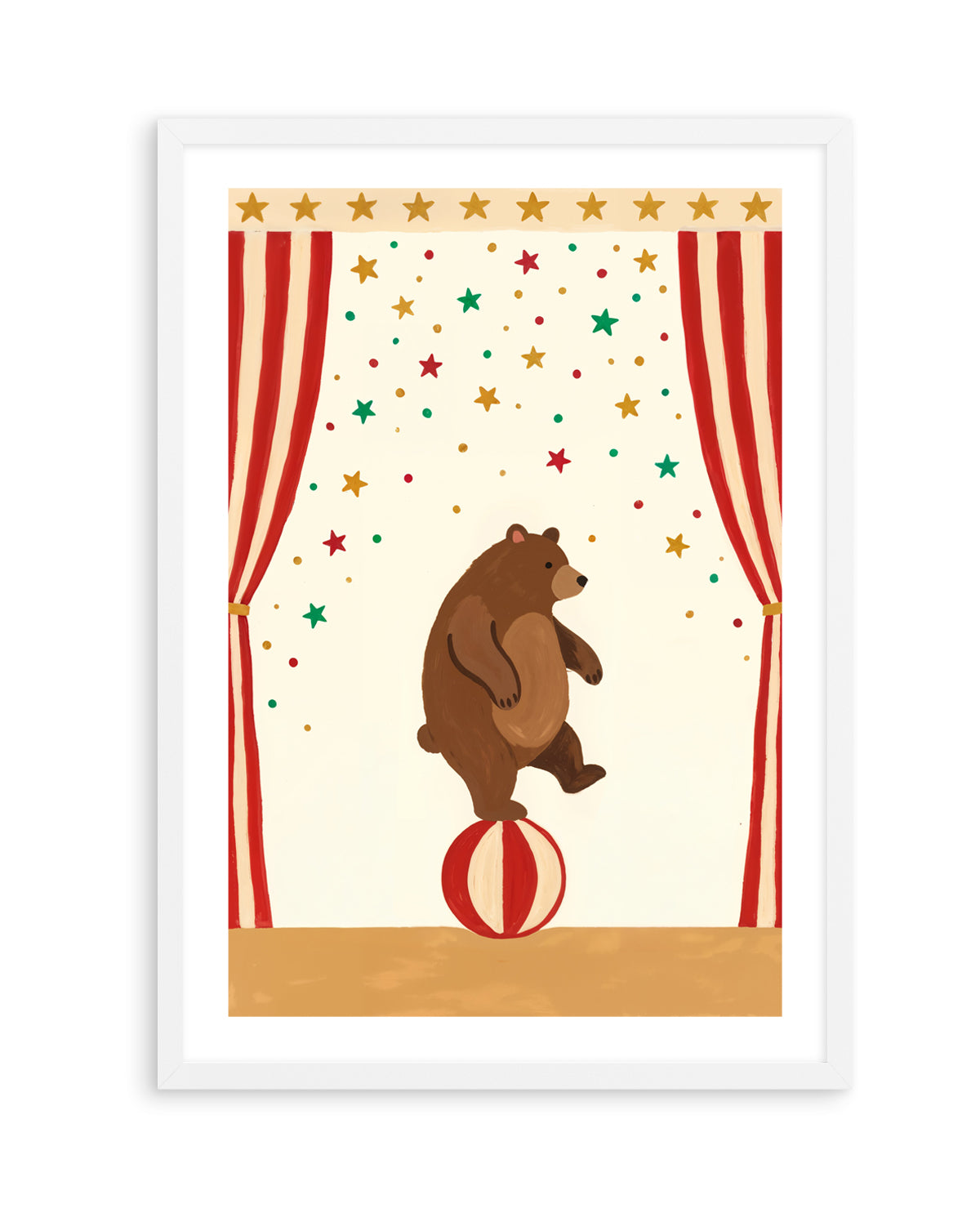 Circus Bear | Art Print