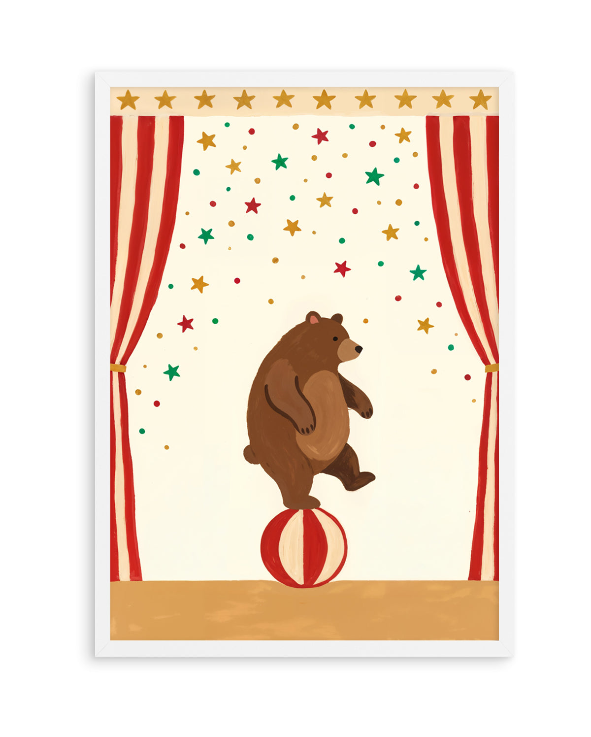 Circus Bear | Art Print