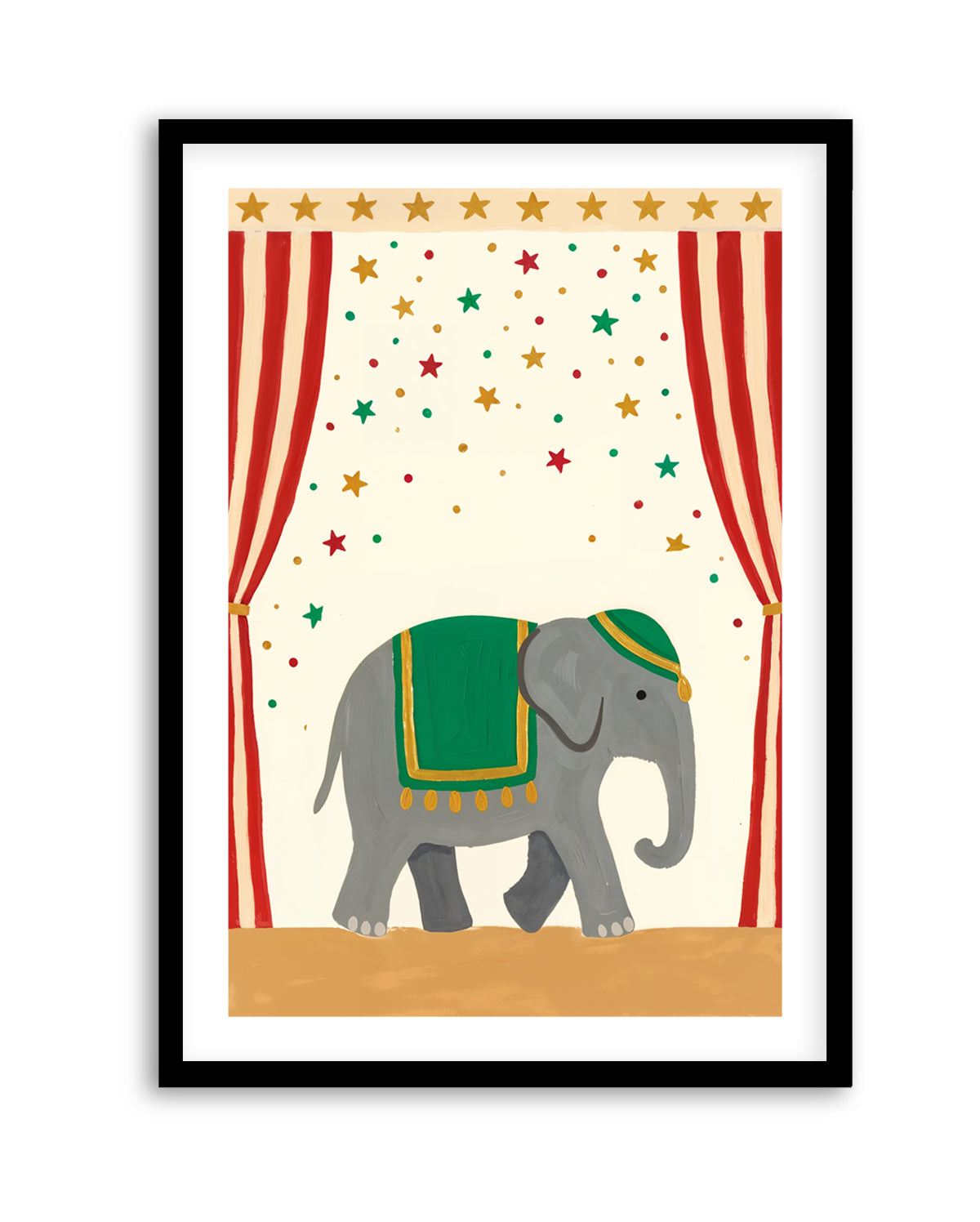 Circus Elephant | Art Print