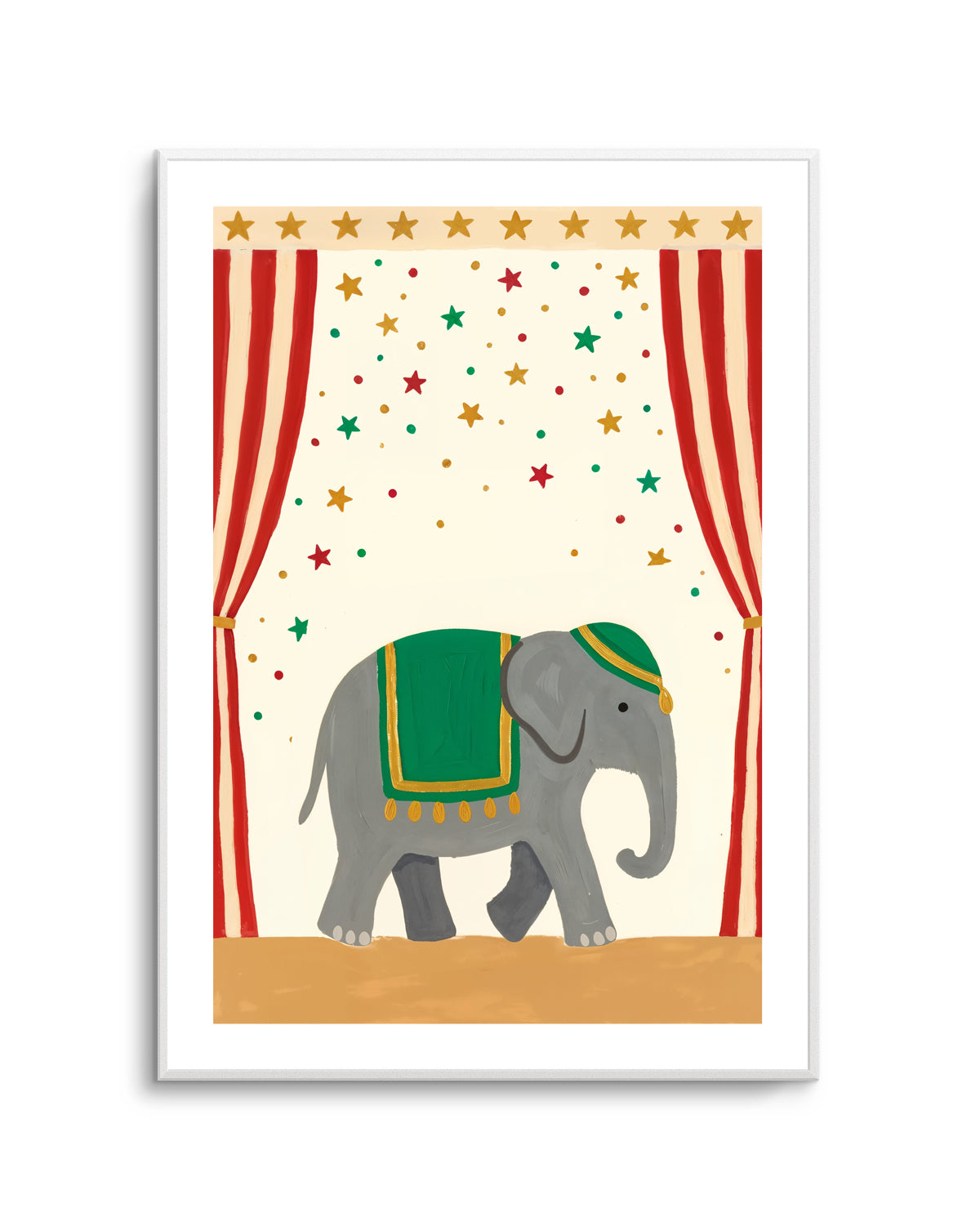 Circus Elephant | Art Print