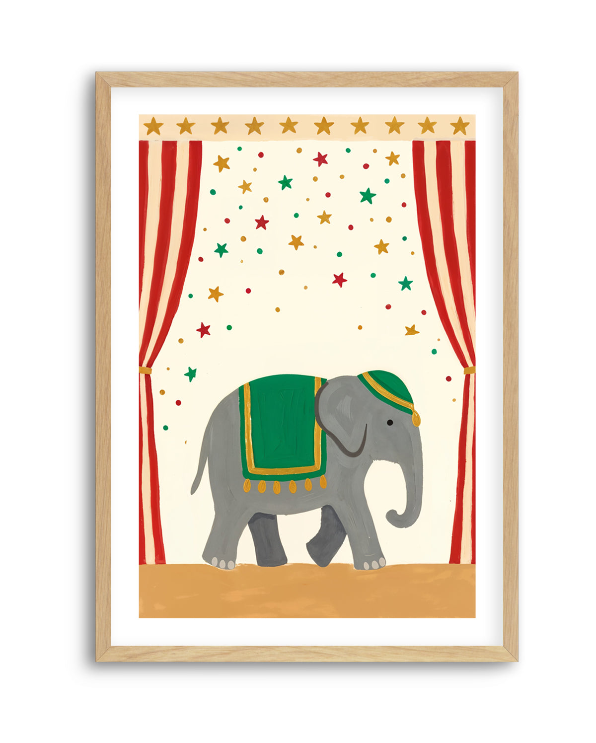 Circus Elephant | Art Print
