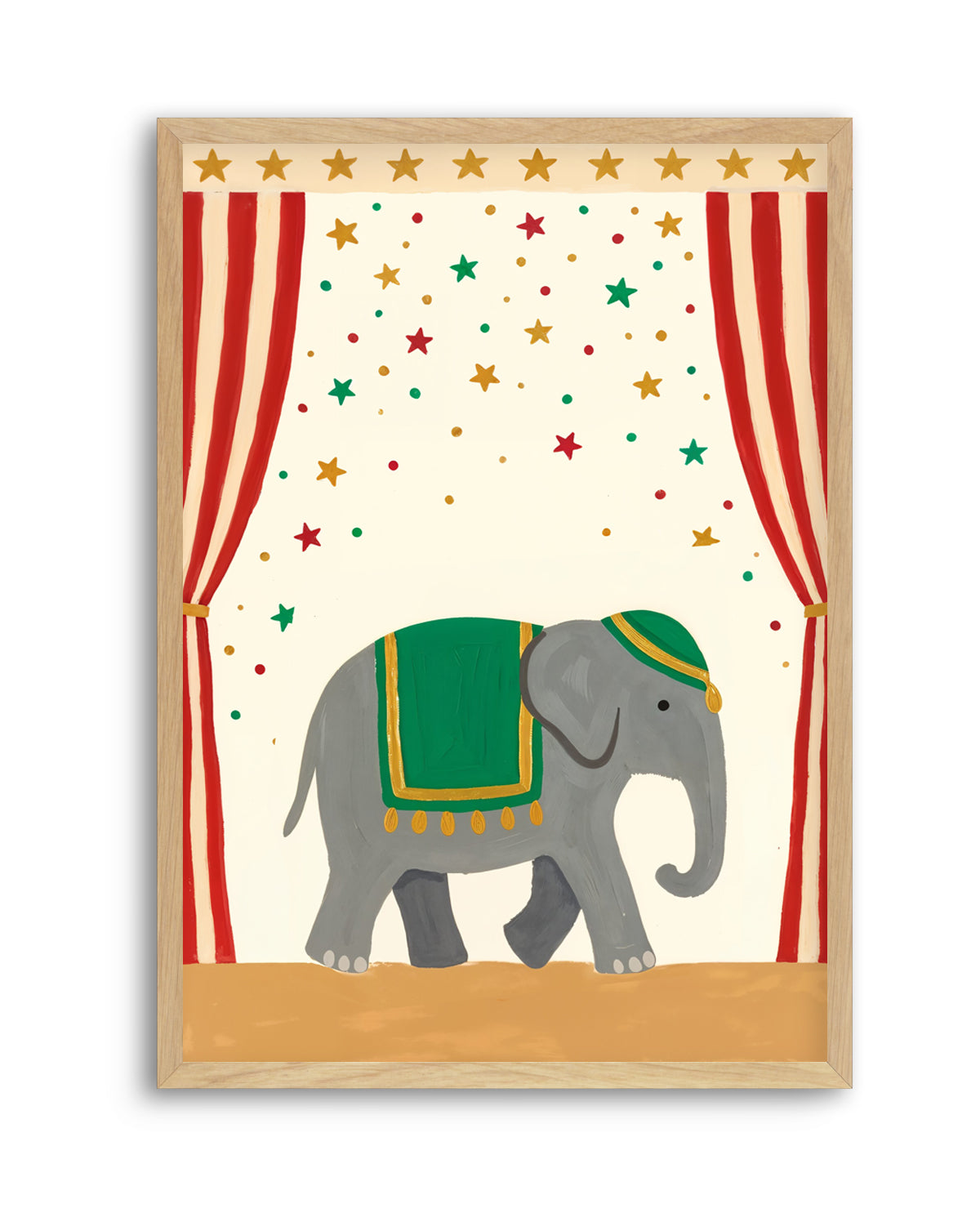 Circus Elephant | Art Print