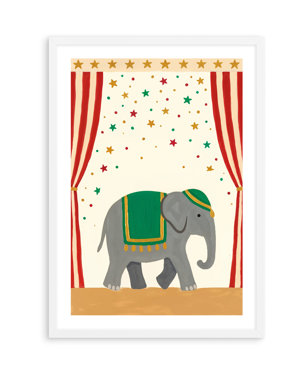 Circus Elephant | Art Print