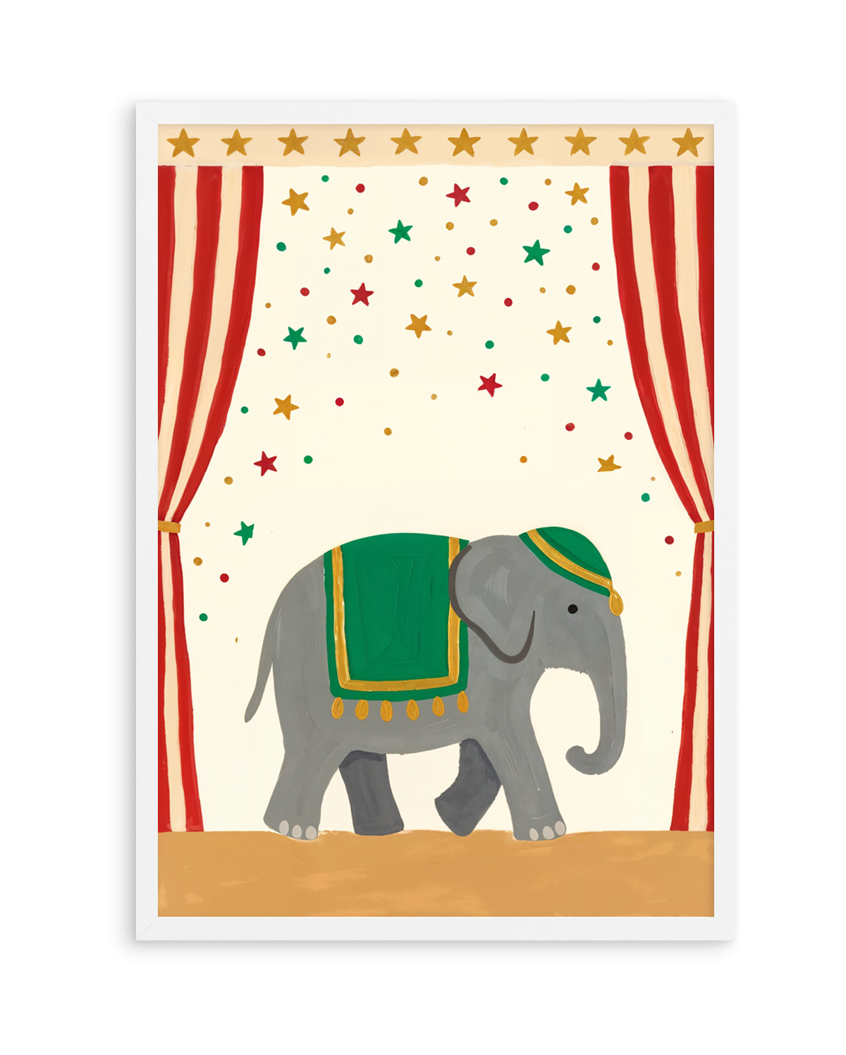Circus Elephant | Art Print