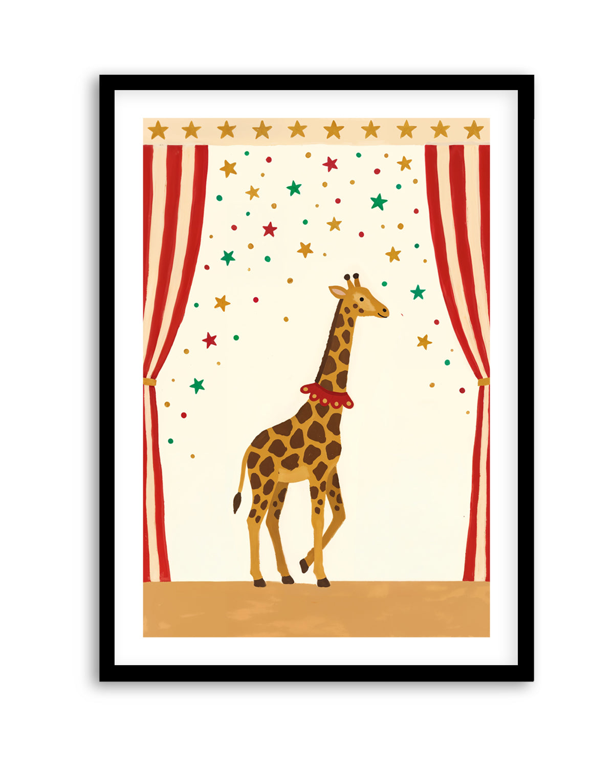 Circus Giraffe | Art Print