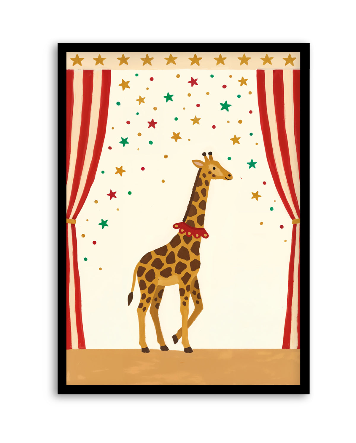 Circus Giraffe | Art Print